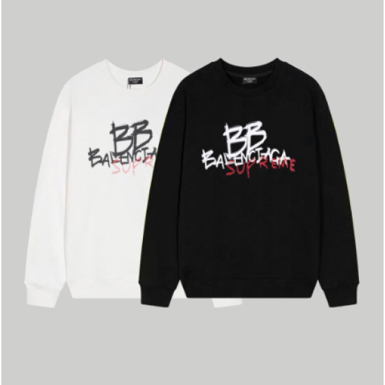 Balenciaga x Supreme print crewneck sweatshirt